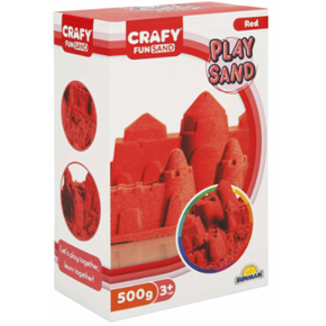 SUNMAN KINETIČKI PESAK 500gr CRVENA BOJA - Online Apoteka SUNMAN KINETIČKI PESAK 500gr CRVENA BOJA